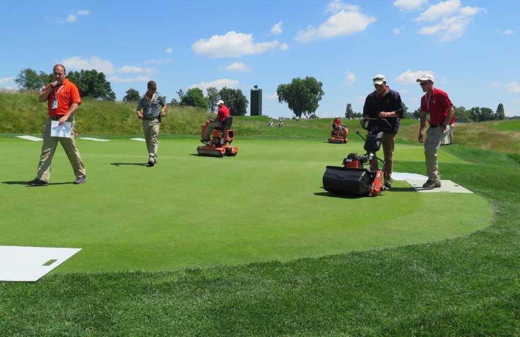 Cần chăm sóc và sửa chữa cỏ sân golf thường xuyên