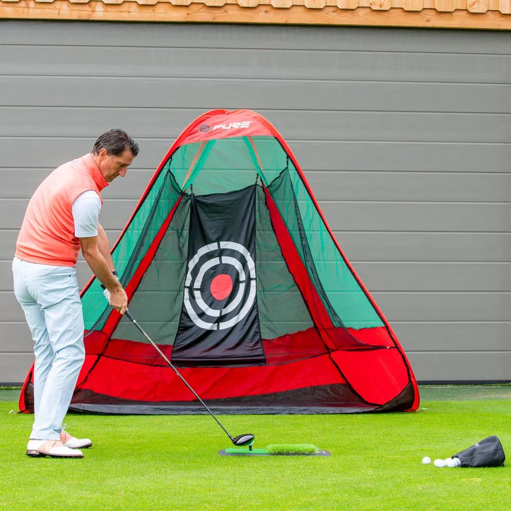 Lưới tập golf có thể di chuyển linh hoạt thuận tiện cho việc luyện tập của golfer