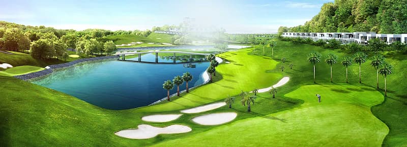 Thiết kế sân golf Amber Hills Yên Dũng - Bắc Giang