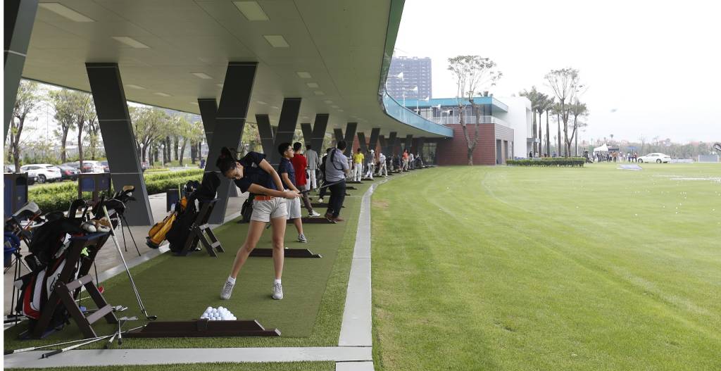 Sân tập Golf Ciputra được rất nhiều golfer Hà Thành yêu thích