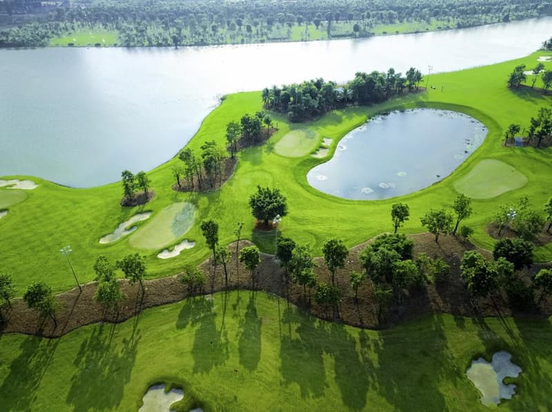 Thiết kế sân golf Thủ Đức có sự thách thức