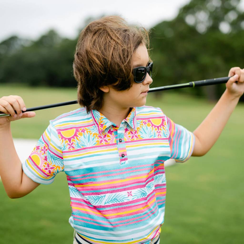 Thời trang golf cho trẻ cần đảm bảo chất liệu tốt, thoáng khí