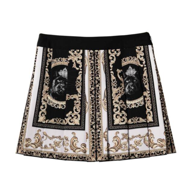 UTAA Baroque Short Skirt: Light Pink