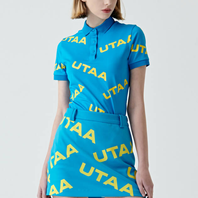 UTAA Logo Wave PK T-Shirts : Blue