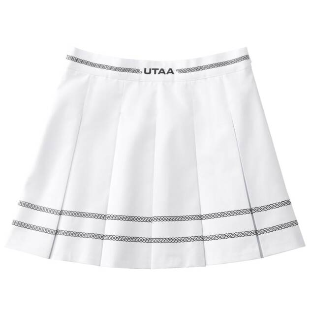 UTAA Scudo Panther Flare Skirt : Women's White