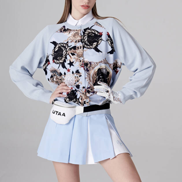 UTAA Lightmare Raglan Cardigan : Sky Blue