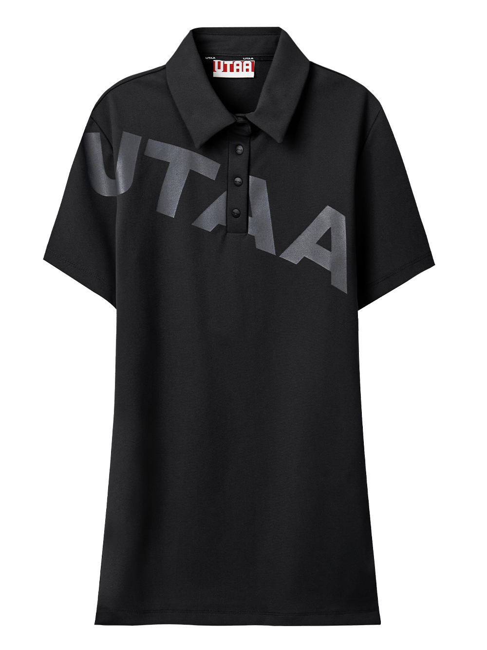 UTAA Bounce Logo Polo Shirts : Women’s Black