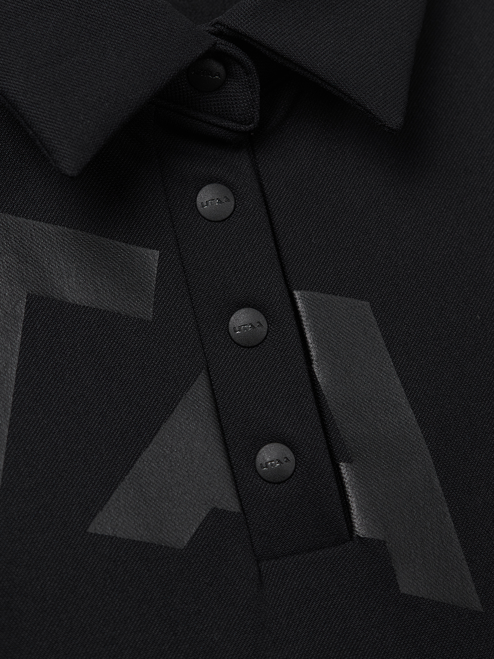 UTAA Bounce Logo Polo Shirts : Women’s Black - Ảnh 3