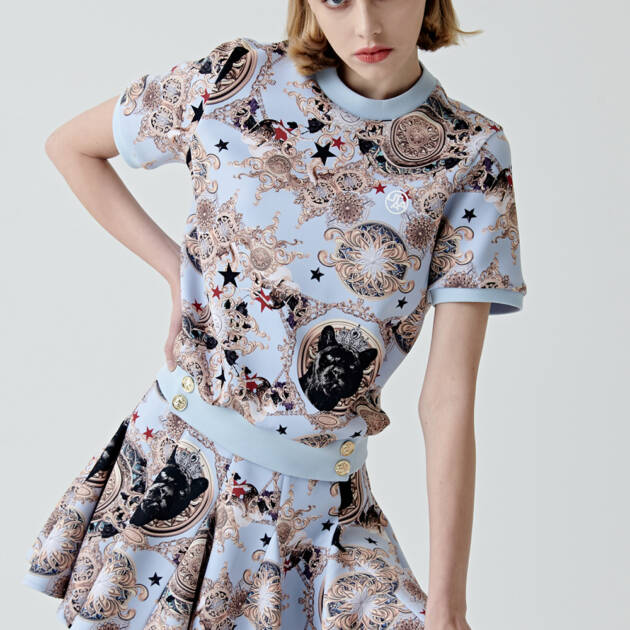 UTAA Lightmare Ducat Neoprene Tee : Sky blue