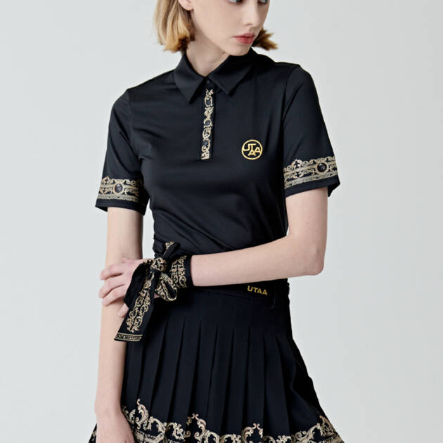 UTAA Gild Empire Polo Shirts : Women's Black