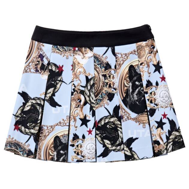 UTAA LIGHTMARE FLARE SKIRT: sky blue