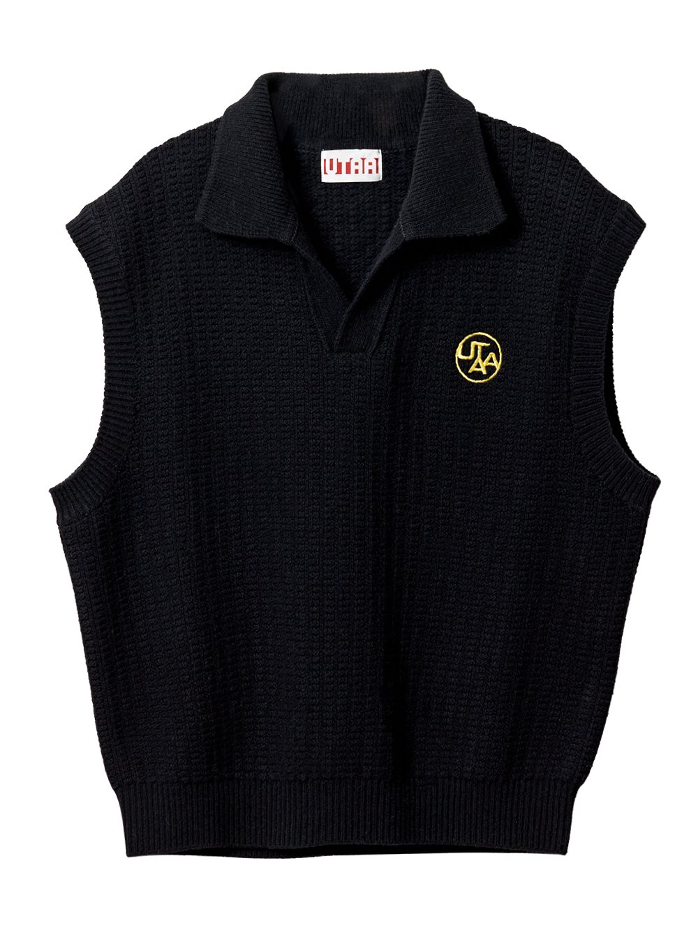 UTAA Gild PK Knit Vest : Black - Ảnh 6