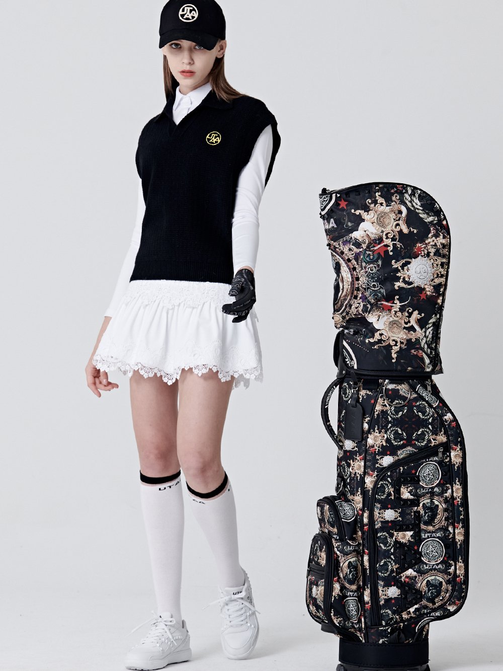 UTAA Gild PK Knit Vest : Black - Ảnh 3