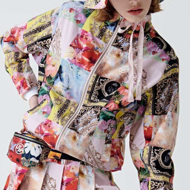 UTAA Fiesta Patchwork Windbreaker Jumper : Women's