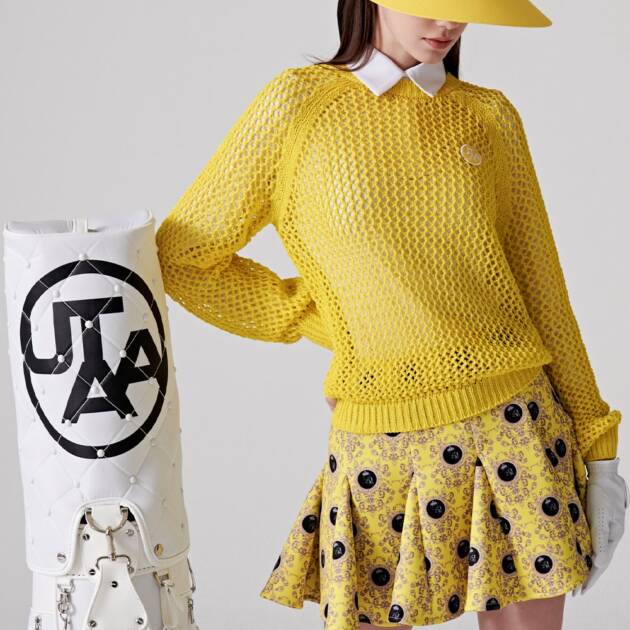 UTAA Crocher Scasi Raglan Knit : Yellow