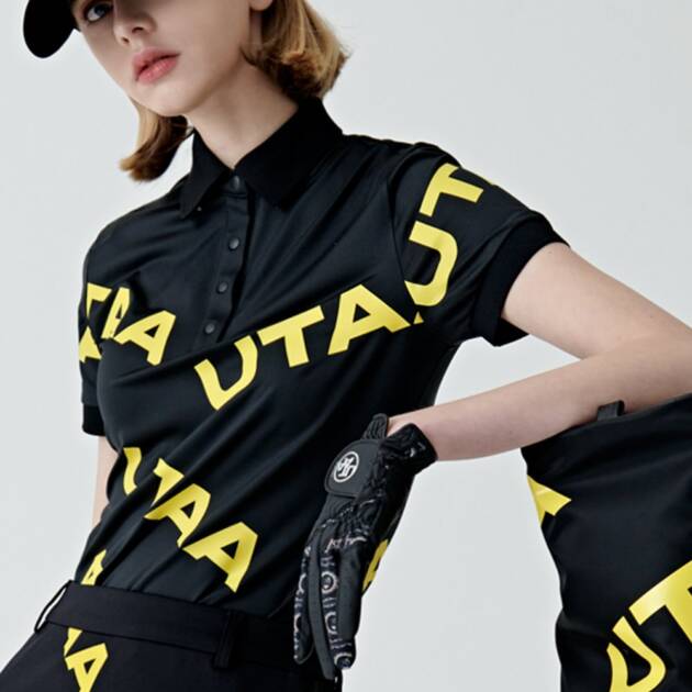 UTAA Logo Wave PK T-Shirts : Black