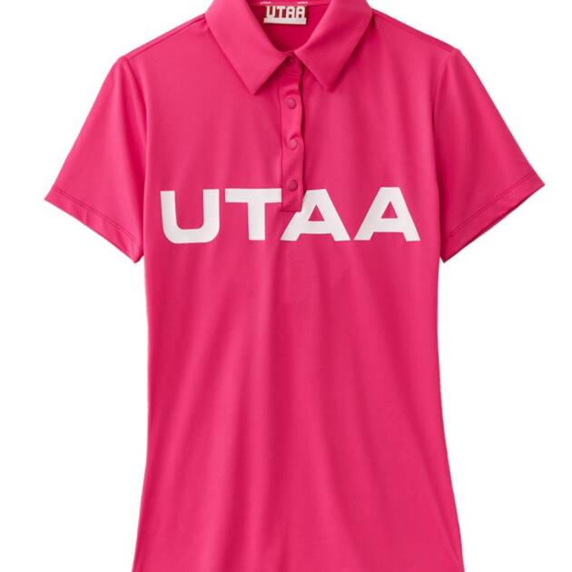 UTAA Swing Fit Logo PK T-Shirts : Pink
