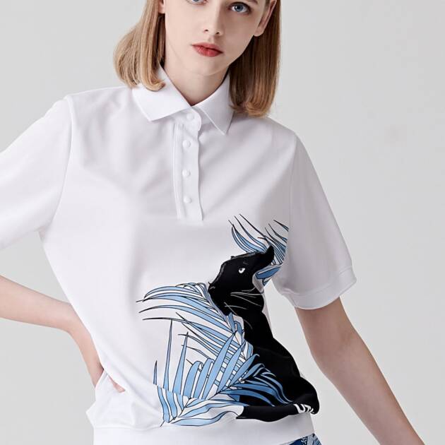 UTAA Tropical Panther PK T-shirts : Women's