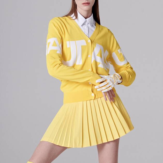 UTAA Midday Academic Cardigan : Yellow