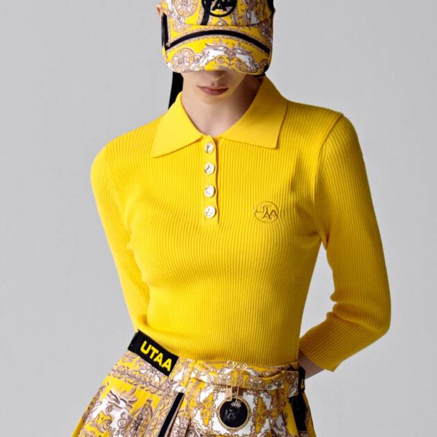 UTAA Gold Symbol PK Sleeve : Women's Yellow