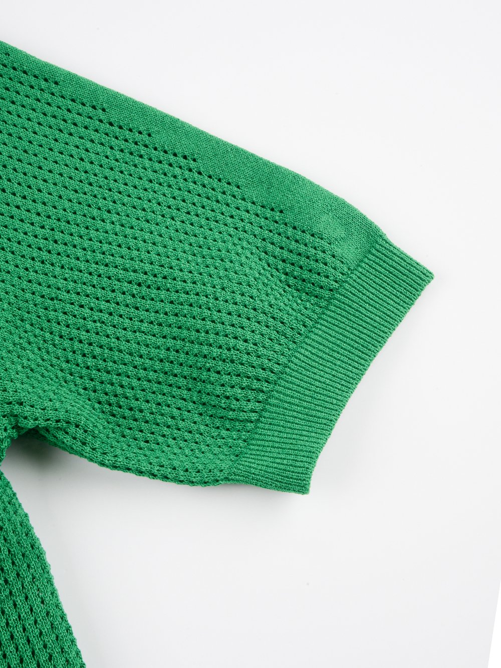 UTAA Mesh Knit Tee : Women's Green - Ảnh 9
