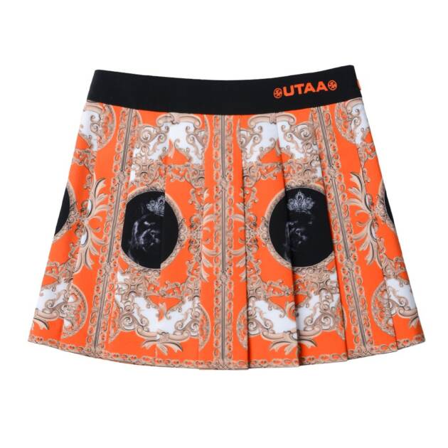 UTAA Panther Buckingham Skirt : Orange