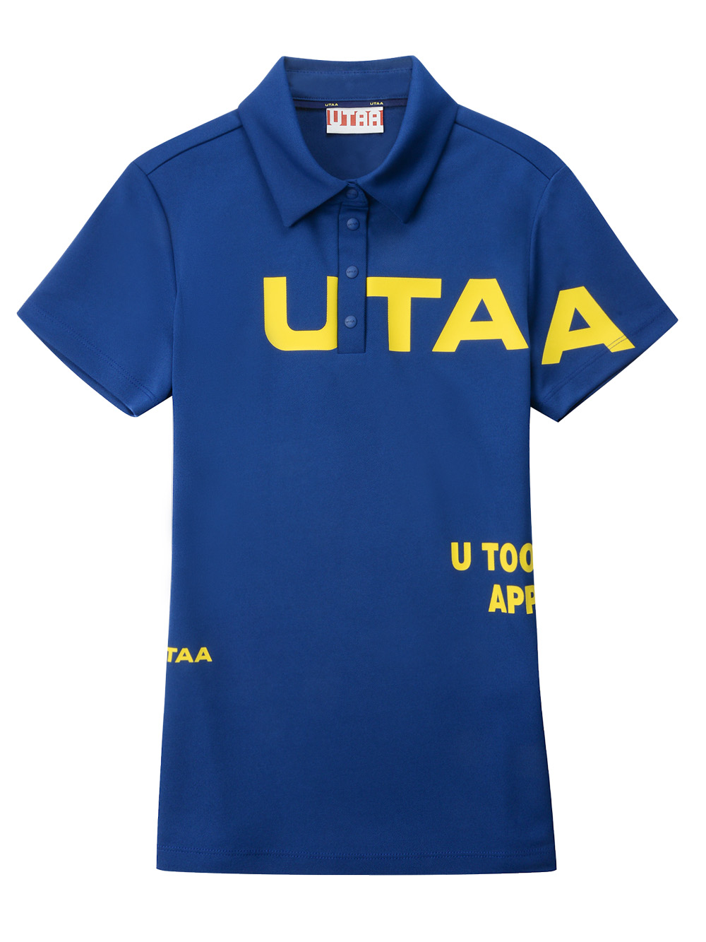 UTAA Brie Big Logo Symbol PK T-Shirts : Women’s Blue - Ảnh 3