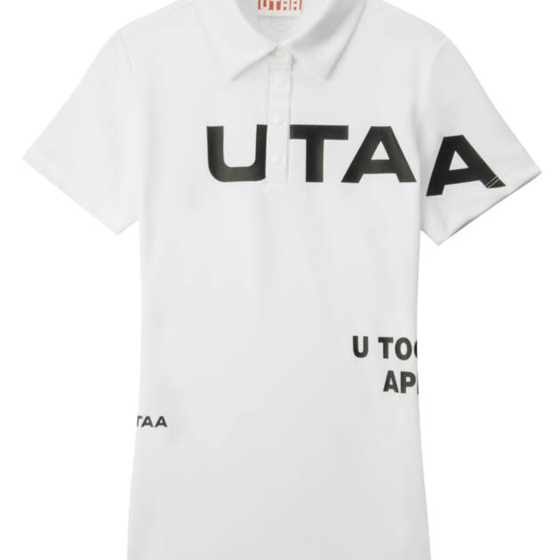 UTAA Brie Big Logo Symbol PK T-Shirts : Women’s White