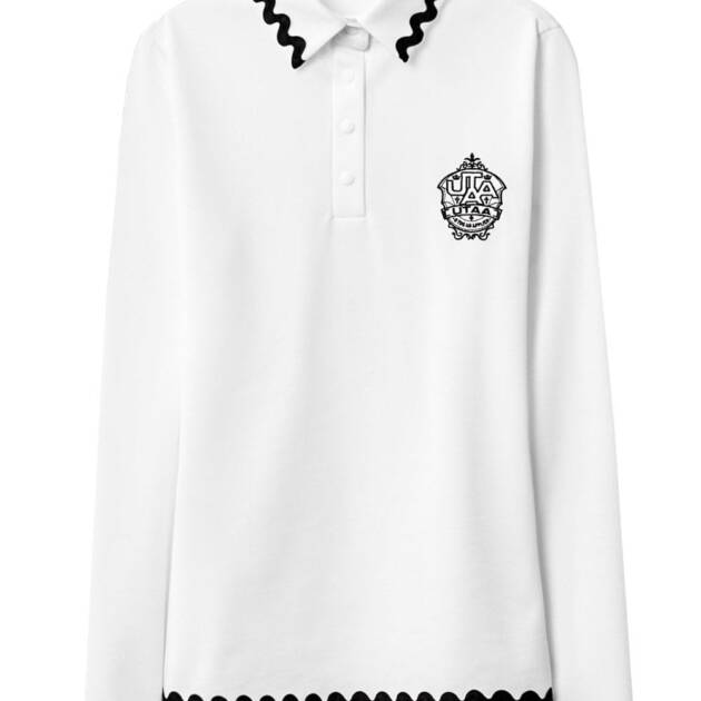 UTAA Swing Fit Egis Tilde Wave PK Sleeve : Women's White